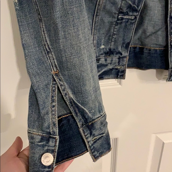 Abercrombie boyfriend denim jacket - Picture 4 of 6